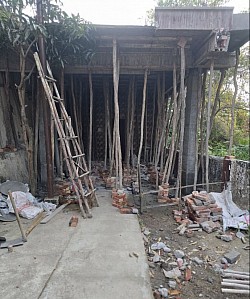 Jagdamba buildwell construction site